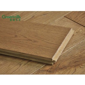 Suelos de madera maciza de roble <span class=keywords><strong>Parquet</strong></span> Suelo de madera de roble blanco multiplicado - Product Image 4