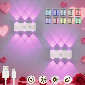 1pc 6-Head Cat-Eye LED Cabinet <b>Light</b> With <b>Motion</b> <b>Sensor</b> Lamp LED <b>Motion</b> <b>Sensor</b> <b>Light</b> - Product Image 6