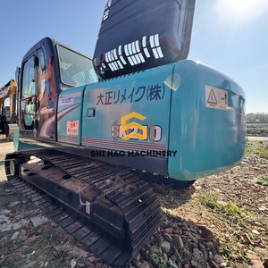 รถขุดไฮดรอลิกแบบตีนตะขาบ Kobelco SK210 มือสอง นำเข้าจากญี่ปุ่น น้ำหนัก 20 ตัน พร้อมเครื่องยนต์และมอเตอร์ - Product Image 3