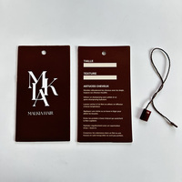 Étiquette volante personnalisée pour emballage de perruques, impression sur mesure, logo de marque, étiquette en papier pour extensions capillaires