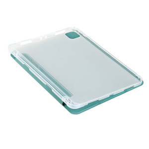 <span class=keywords><strong>เคส</strong></span>ฝาพับอัจฉริยะที่จับดินสอใสแบบพับสามทบสำหรับ <span class=keywords><strong>iPad</strong></span> Pro 9.7 11<span class=keywords><strong>เคส</strong></span>หนัง12.9 - Product Image 2