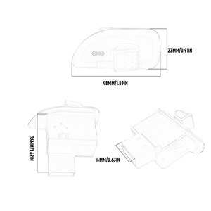 Interruttore Indicatore di Direzione per Moto, Ricambio per <span class=keywords><strong>Piaggio</strong></span> <span class=keywords><strong>Typhoon</strong></span> 50 <span class=keywords><strong>125</strong></span> Euro 3 MP3 <span class=keywords><strong>125</strong></span> 250 300 400 Ie Lt - Product Image 2