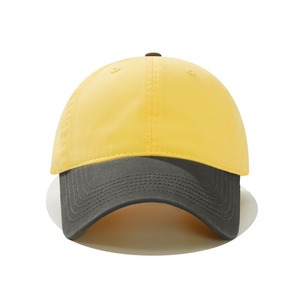 Adjustable Two Tone Trucker Hat 6 Panel Mesh Baseball Cap Curved Brim Cotton Snapback Hat Custom Logo Sports Cap - Product Image 1