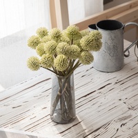 Fleurs artificielles en mousse pour mariage, réaliste, respectueuses de l'environnement, moulées par injection, plantes vertes, artisanat décoratif en gros