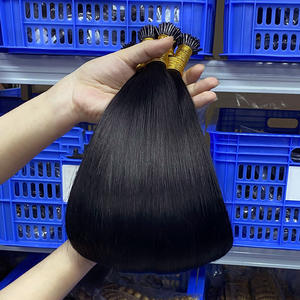 Extensiones de Cabello Humano Virgen 100% YEUNG BEAUTY I Tip, Microlinks con Punta de Queratina, Color Negro Natural, Pre-Adheridas - Product Image 3