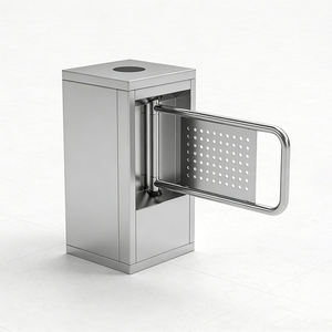 Tourniquet biométrique anti-écrêtlement OEM/ODM IP54 pour passage piétonnier, idéal pour les campus universitaires - Product Image 1