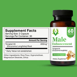 Complément Alimentaire en Capsules pour Hommes, Marque Privée OEM/ODM, avec Racine de Tongkat Ali pour Favoriser l'Équilibre Hormonal - Product Image 2