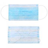 Masque chirurgical médical jetable de qualité supérieure, 3 plis, niveau 2 ASTM