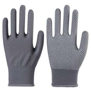Guantes de trabajo, de nailon, antideslizantes, adecuados para trabajos de construcción y embalaje, cálidos, suaves, transpirables, con protección solar, guantes de látex. - Product Image 3