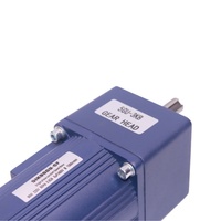 Moteur à induction monophasé 220 V CA de haute qualité 90 W/90 mm avec réducteur de vitesse, efficacité IE3, entièrement étanche et protecteur