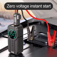 Car Inflatable Pump Emergency Start Power Machine Jumper Starter Portable Tire Inflator Battery Strong Start Car Tire Inflator
