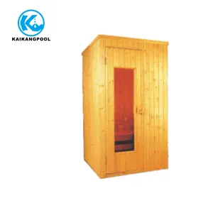 Pièce traditionnelle de sauna en bois d'intérieur de pruche/cèdre rouge de conception de sauna de produit nouveau