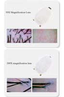 2026 Latest Desktop Al-powered Multi-spectral Imaging Hair Analyzer Scalp Microscope 200x Magnification for Home Commercial Use