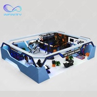 Vr-Solución One Stop para parque temático, 9D, películas, cine, juegos de disparos, máquina de juegos de carreras con diseño personalizado 3D, gratis