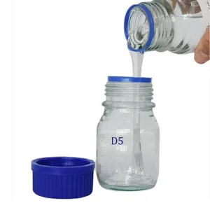 Hóa Chất Mỹ Phẩm Sử Dụng Hàng Ngày Chất Lỏng Silicon Nguyên Liệu Thô CAS 541-02-6 Cyclopentasiloxane D5 Dầu Silicon - Product Image 1