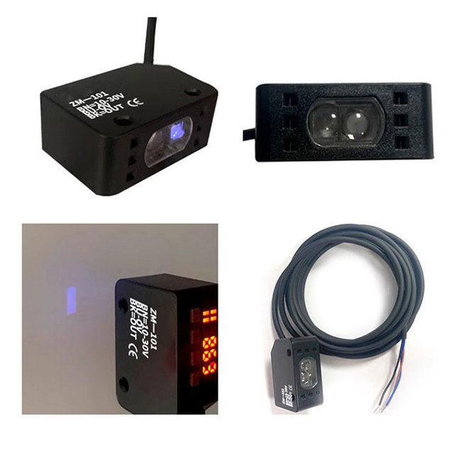 High Accuracy Colour Sensor 500mm RGB Contrast Color Detection Sensor De Marca De Color for Verify Color Difference