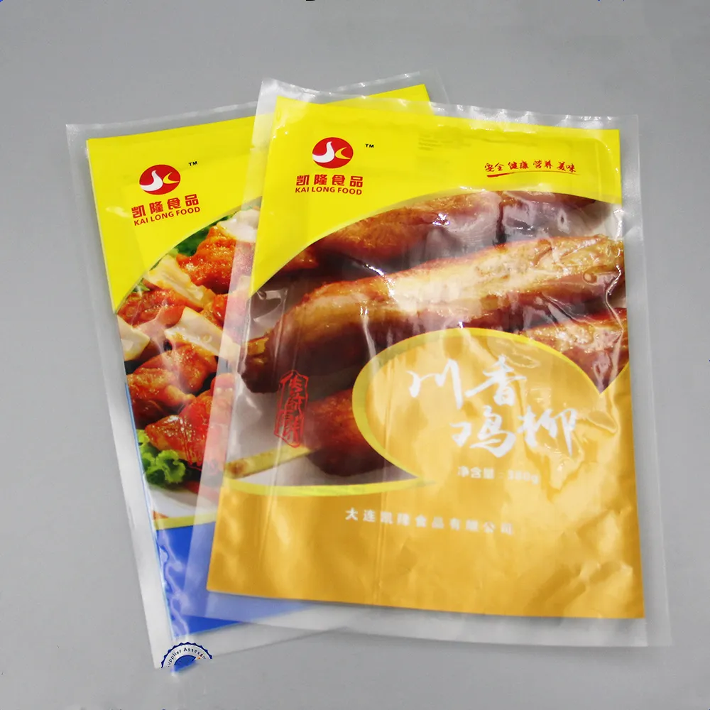 Полноцветный печатный Пластиковый пакет ldpe для упаковки замороженных овощей