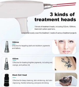 Machine portable économique en acier inoxydable pour l'élimination des tatouages, technologie sûre et écologique pour l'élimination de la pigmentation maquillage - Product Image 6