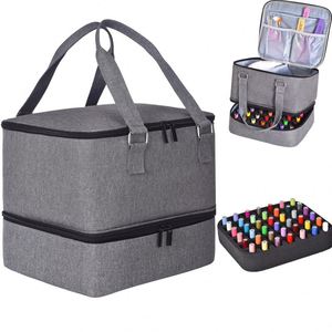 Organizador de Esmalte de Uñas de Muestra Gratuita, Organizadores y Almacenamiento de Esmalte de Uñas para Técnicos de Uñas, Bolsa de Transporte para Esmalte de Uñas con Capacidad para 40 Botellas - Product Image 1