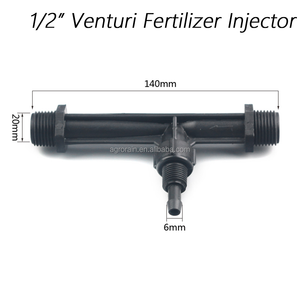 Injektor Pupuk Venturi Ulir Jantan 1/2 Inci untuk Sistem Irigasi Pertanian Tetes - Product Image 1