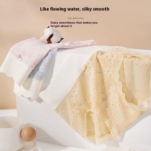 Mutandine da donna Premium di alta qualità morbide a forma di nuvola sottile in Nylon e gelso mutandine da donna di mezza altezza - Product Image 5