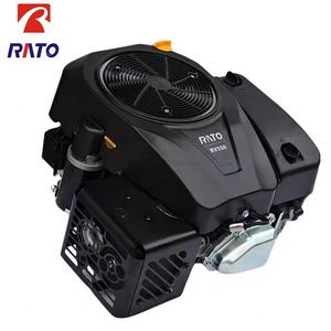 เครื่องยนต์เบนซิน RATO RV550D แบบเพลาตั้ง ระบายความร้อนด้วยอากาศ สูบเดียว 18 แรงม้า สำหรับรถแทรกเตอร์ สตาร์ทไฟฟ้า - Product Image 2