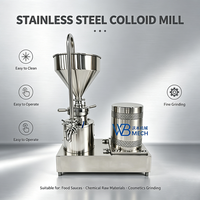 Broyeur Colloïdal Industriel en Acier Inoxydable de Qualité Sanitaire, Type Split, pour Beurre de Cacahuète, Pâte de Sésame, Confiture de Fruits, Sauce Pimentée