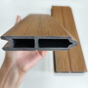 Low Maintenance Diy Wpc <strong>Wood</strong> Plastic <strong>Fence</strong> Set Front Yard Pvc Privacy Cheap Wooden <strong>Fence</strong> Panels Outdoor with Aluminium Post - Product Image 3