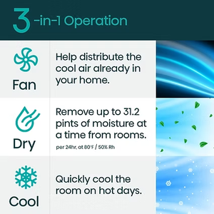 Hisense 9000BTU/1HP cửa sổ điều hòa không khí, cao-hiệu quả làm mát tất cả-trong-một đơn vị, biến tần loại Thích hợp cho sử dụng nhà - Product Image 5