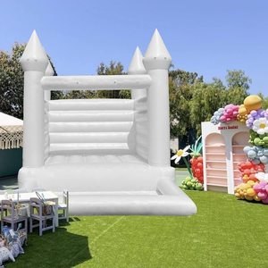 Maison de mariage gonflable tout blanche 13'x13' pour adultes, certifiée EN14960, pour fêtes, de l'usine chinoise de structures gonflables pour mariages et événements - Product Image 6