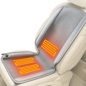 Anjuny 12V Auto Cómodo Cojín de asiento con calefacción para automóvil Cojines de asiento de calor para automóvil caliente asiento - Product Image 2