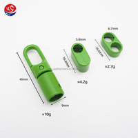 Accessoires de cordon pour téléphone portable personnalisés, couleur vert pomme, mousqueton pivotant en métal avec boucles réglables à double trou