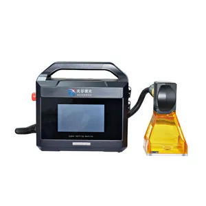 Handheld Portable Mini Fiber Laser Marking Machine Small Engraver Machine Laser Marker Laser Etcher Printer 220v 5kg Air-cooled