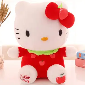 Most Popular Famous Cartoon Kitty Dolls Best Selling Anime Figure Cartoon Character Plush Toys For Girls