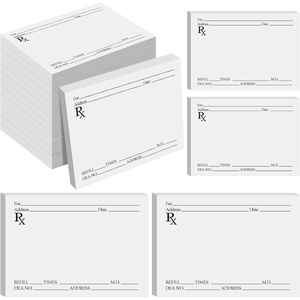 Blocco per Prescrizioni Mediche, 100 Fogli, Formulari di Scrittura per Dottori e Farmacisti, Uso Ufficio (Servizio Clienti Francese) - Product Image 1
