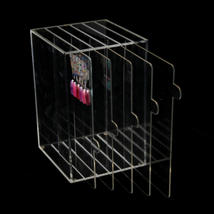 Acrylic <b>Nail</b> Tips Display Board Color Chart Double Sided Tape Stick <b>Nail</b> Art Display Box - Product Image 3