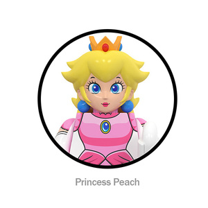 WM2065-WM2072 WM2291 WM2292 Mario Bros. Juego de Bloques de Construcción Educativos de Plástico con Personajes del Juego, <span class=keywords><strong>Mini</strong></span> Juguetes para Niños - Product Image 2