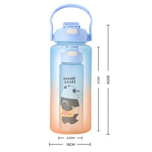 Produits les plus vendus Tomatodos 2000ml Botellones 2 en 1 3 en 1 4 en 1 Ensemble de bouteilles en plastique avec logo personnalisé - Product Image 5