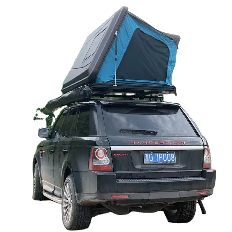 यात्रा तह एल्यूमीनियम 4 व्यक्ति के लिए कार छत के ऊपर तम्बू आसान सेट डेरा डाले हुए छत के तम्बू कार