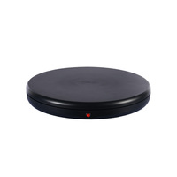 Plateau tournant électrique télécommandé 45 cm avec contrôle de vitesse, capacité 100 kg, pour photographie et présentation