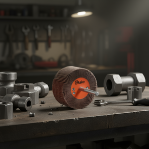 ล้อขัดแบบแผ่น Abrasive Flap Wheel ขนาด 50x10 มม. แกน 6 มม. ล้อเจียรคอรันดัม - Product Image 3