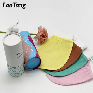 <span class=keywords><strong>Shopee</strong></span>-guantes exfoliantes de viscosa profunda para ducha y Spa, gran oferta, para aplicar bronceado falso - Product Image 1