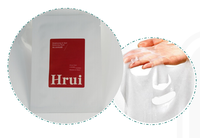 Masque en tissu éclaircissant et anti-taches HERUUN à l'acide hyaluronique, blanchiment doux pour tous types de peau, pack familial jumbo