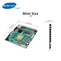 Placa Base RS670V 6 Lan 2.5G LGA1700 Chipset H770 DDR5 Máx. 64GB TPM SATA3.0 M.2 NVME 7 USB 2 COM ATX Firewall