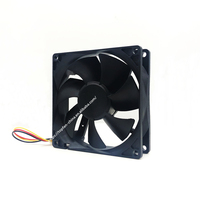 Ventilateur de refroidissement CC 9225 12V 24V 48V 92x92x25mm 92mm Boîtier Ventilateur sans balais PWM Étanche Plastique Ventilateur axial autoportant OEM, ODM