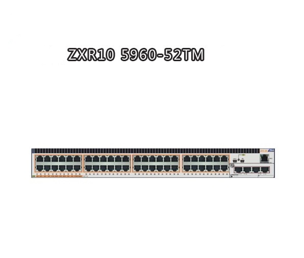 ZXR10 5960-52TM-L-OUT 10 Gigabit Switch - 24 GE RJ45 Ports, CE