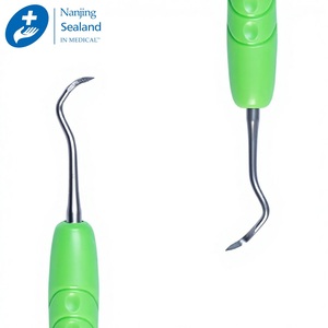 Spatola manuale Sealand Sickle <span class=keywords><strong>Scaler</strong></span> SC02 di alta qualità, certificata CE, verde/blu, con garanzia di 5 anni - Product Image 2