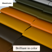 Matelas d'extérieur en similicuir durable, gaufré, imperméable, en PVC élastique, doux au toucher, avec un dos tissé tricoté, textile de maison
