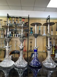 En Stock, Cachimba Premium de Lujo, Cachimba Maklaud Estilo Ruso, de Acero Inoxidable con Acabado en Madera, Cachimba Chicha - Product Image 3