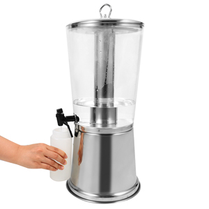 Pichet <span class=keywords><strong>à</strong></span> jus commercial <span class=keywords><strong>8L</strong></span>, distributeur de boissons pour hôtel, restaurant, bar, fête - Product Image 3